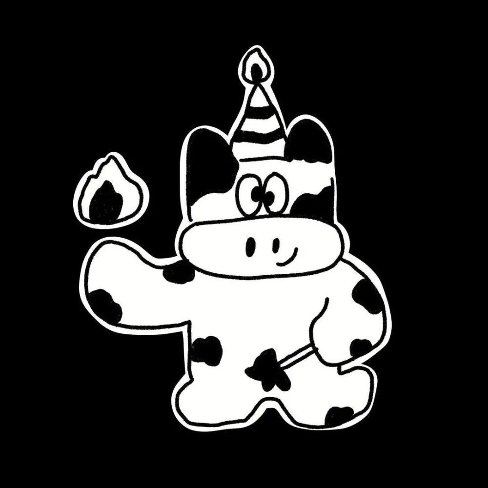 黑白简笔画头像 每天都要开心这句话感觉挺敷衍的_腾讯新闻