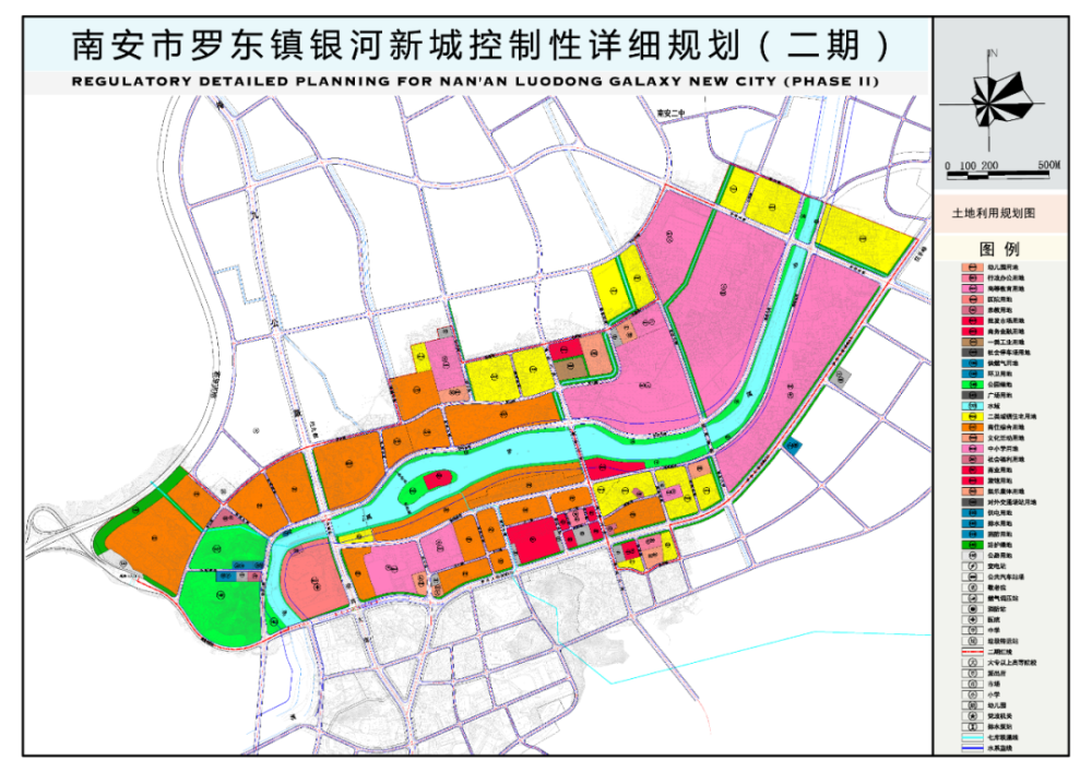 南安市罗东镇规划图图片