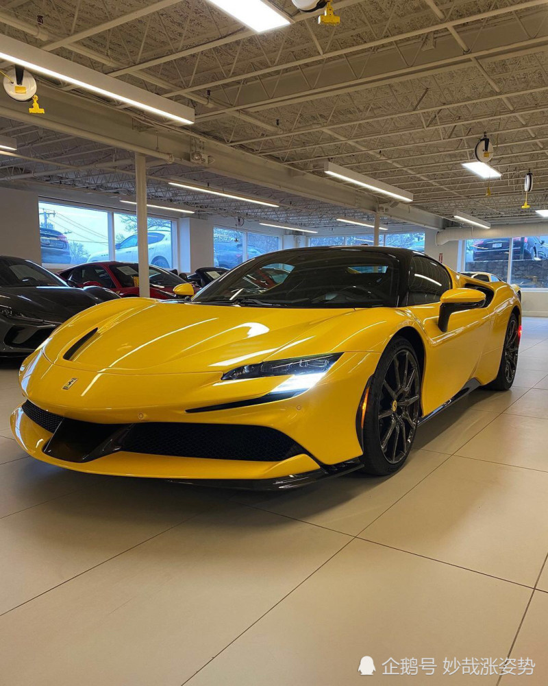 混动大魔王法拉利sf90spider百公里加速25秒