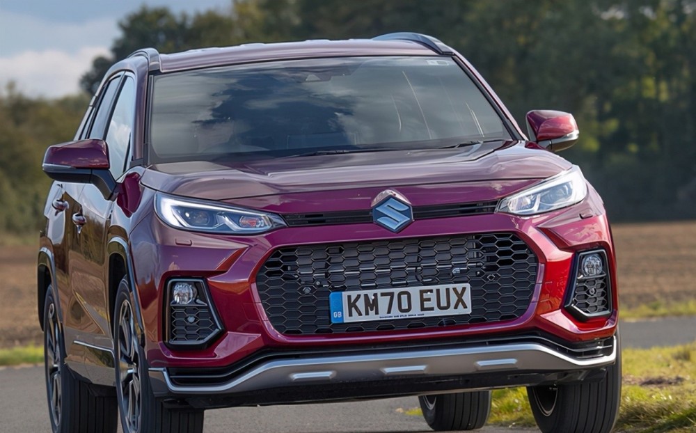 2021款铃木across跨界suv无非是换标的rav4