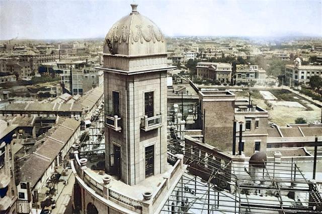 二十年代天津法租界上色老照片!