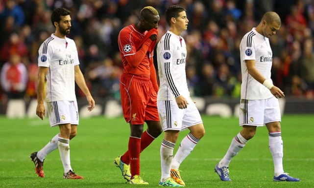 欧冠皇马vs利物浦太子爷连场破门克洛普把悬念留到安菲尔德