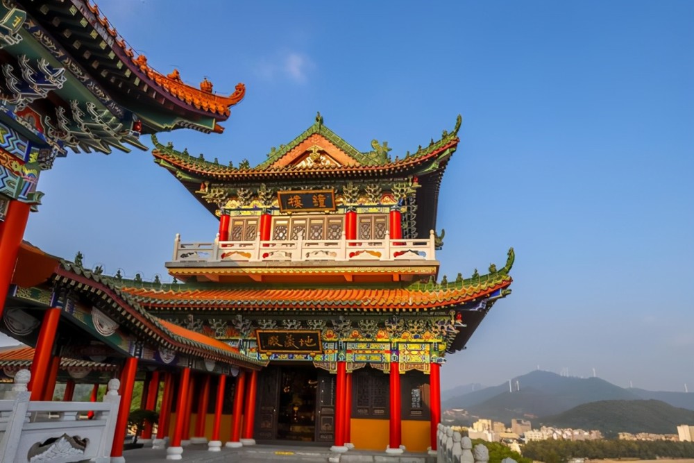 阳江小众宝藏景点观赏海上落日的好去处东平飞龙寺