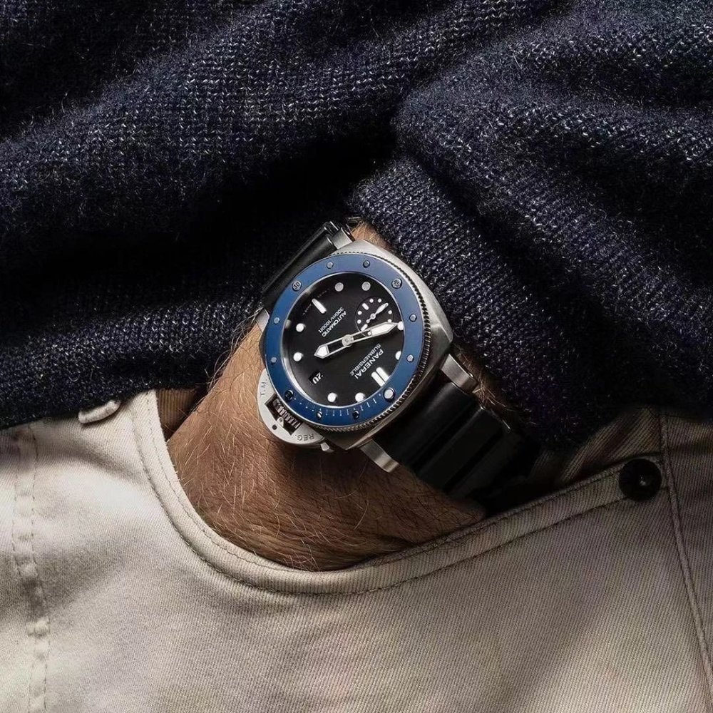 号称小蓝鬼的沛纳海pam1209腕表确实与众不同