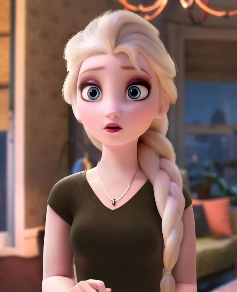 美图elsa艾莎公主