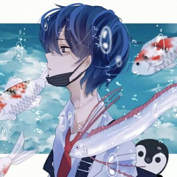 动漫男头|治愈系温暖男生头像文艺男头|动漫|男生头像