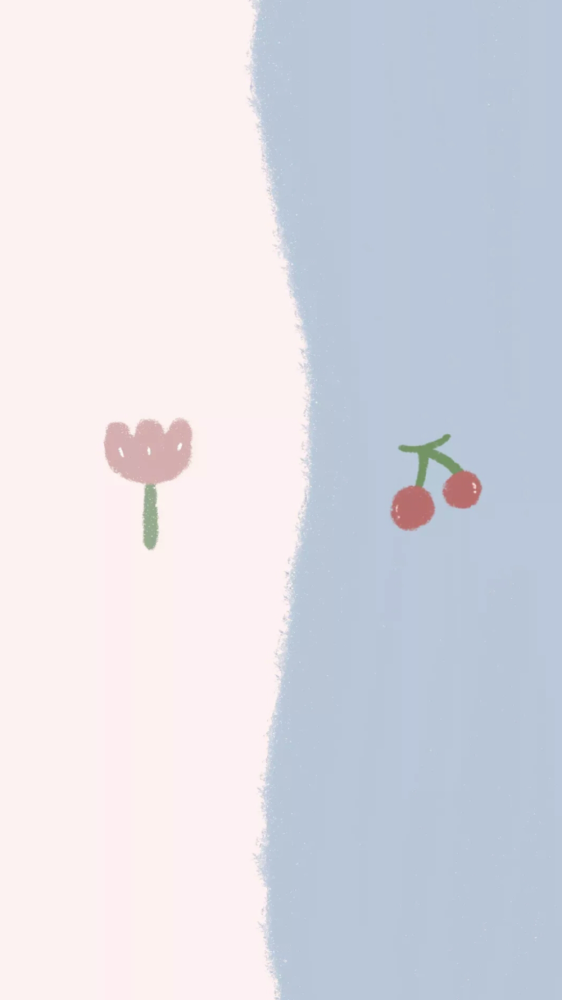 手机壁纸丨可爱卡通聊天壁纸分屏壁纸