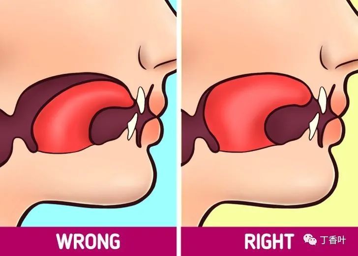 舌头姿势如何改变你的面容