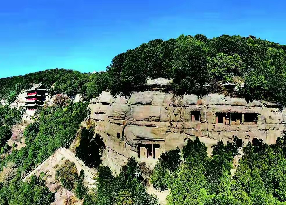 太原龙王山风景区图片