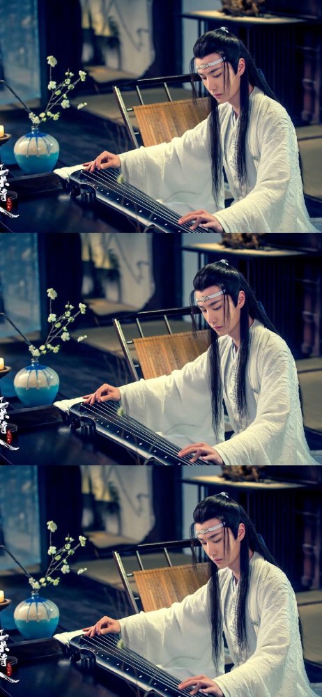 魏无羡的眼泪,蓝湛的笑,这里的每一张图都是经典