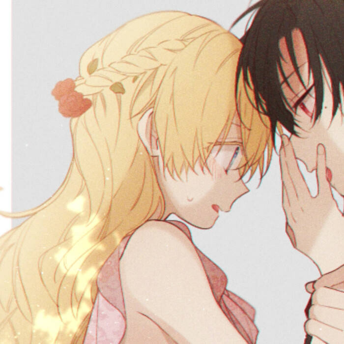 温柔可爱热门动漫情侣头像85