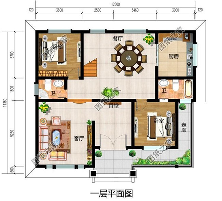 農村自建房戶型圖好看不過時的好戶型總有一套適合你