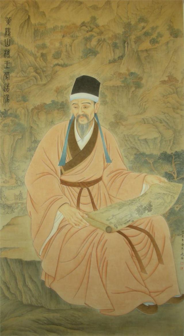 画家王蒙画了两幅画一副收藏在故宫博物院一副被拍卖了4亿多