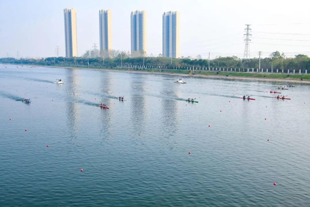 4月8日，全国顶尖赛艇健儿云集鄂州红莲湖，角逐2021“春冠赛”