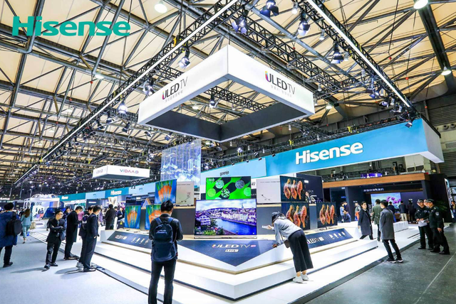 全方位生态布局awe2021海信秀肌肉电器领域还得看海信