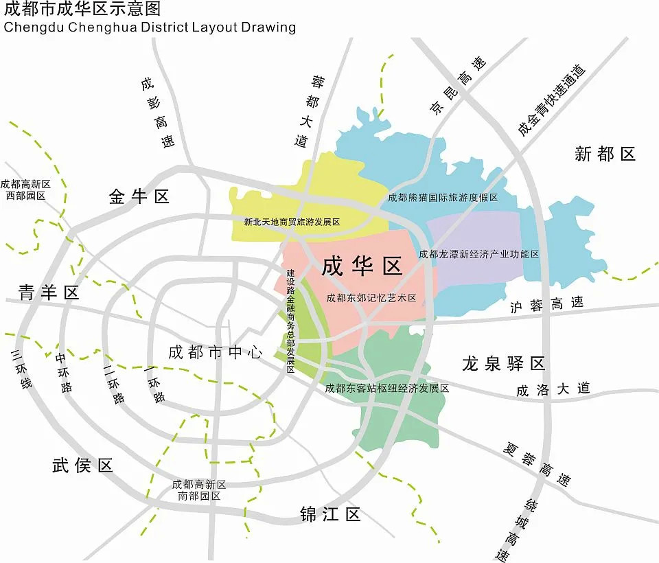 成华区2021土地资源出炉!28宗分布在6个功能区!
