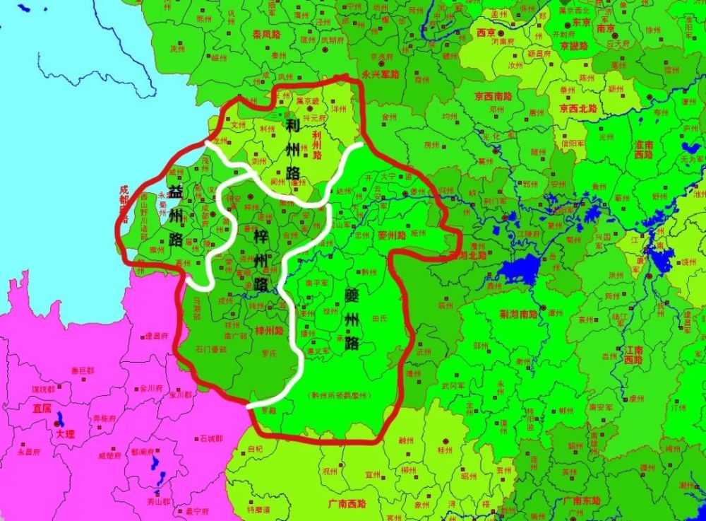 重庆和四川名称的由来，都和宋朝有关