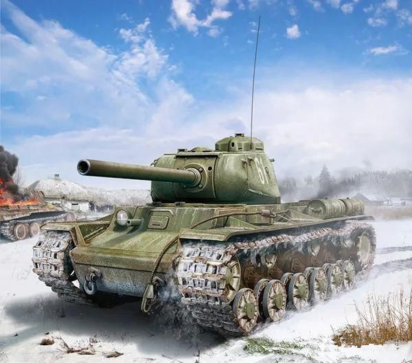 二战苏军kv1重坦真有想象中那么强全靠同行衬托