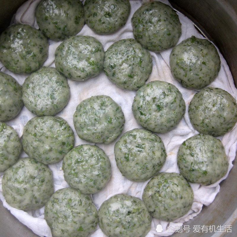 在湖北黄冈农历三月三黄梅人要吃菜粑