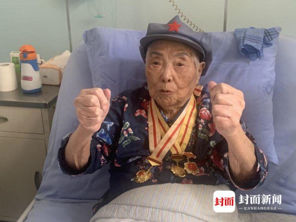 女红军李鸿翔仙逝12岁参加红军16岁走完长征