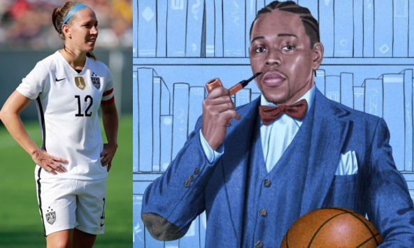 霍勒迪娶美国女足传奇!nba罕见夫妻,生黑皮肤女儿,4年赚10亿