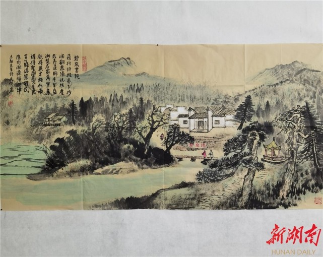 艺苑丨画家陈文杰百幅湖湘画作献礼建党百年