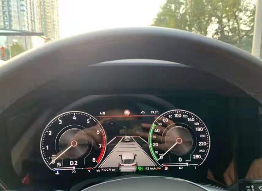 款大众途锐改装全速自适应巡航360全景记录仪影像 腾讯新闻