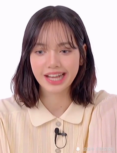 告别了死亡厚刘海,人家芭比lisa去除韩味儿,泰味儿十足