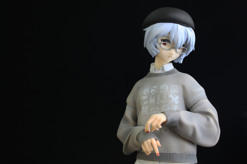 【手办测评】hobbymax eva 绫波丽,眼镜 便服?这也太好看了