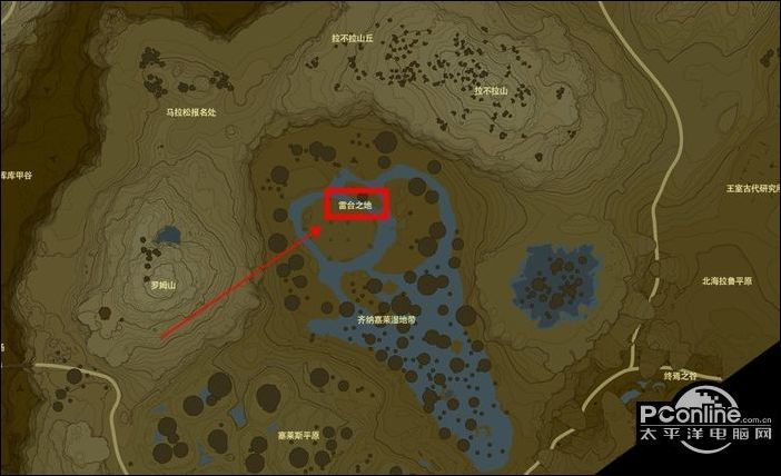 雷之台地在哪 塞尔达雷之台地位置介绍 腾讯新闻