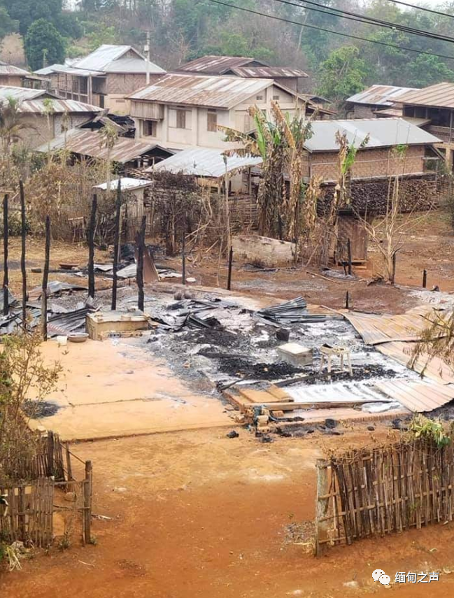 缅甸掸邦北部爆发激烈战事28所民房被毁上千难民出逃