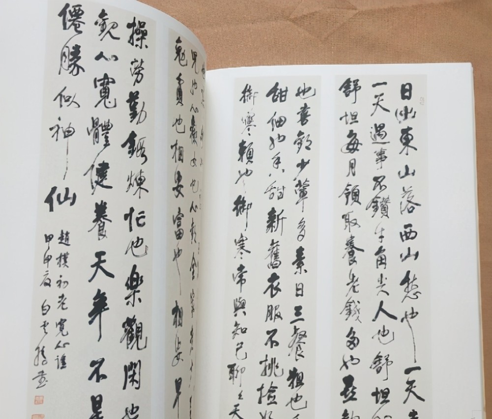 着祖国改革开放和现代化建设的进程外,将其他时间都用在了书法创作上