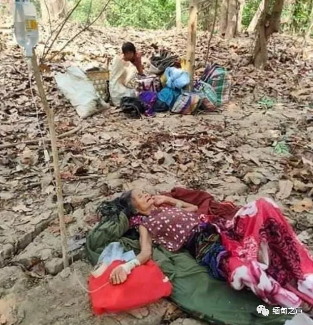 残酷的战争还在继续这些缅甸难民太可怜了