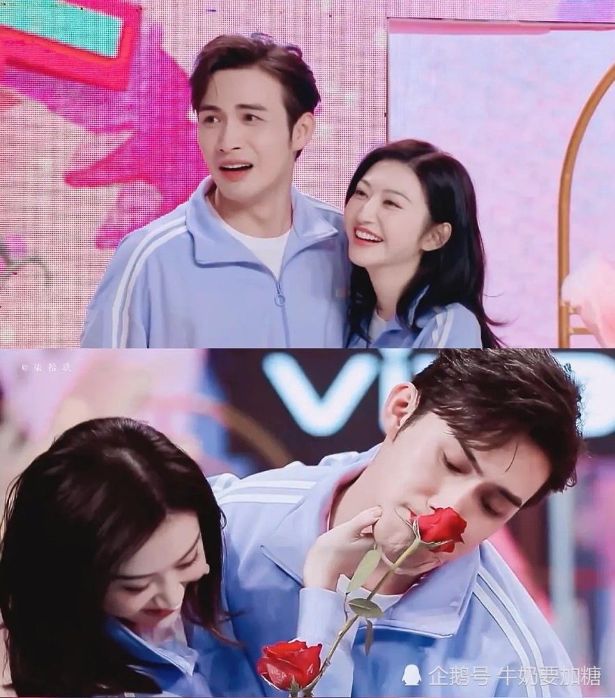 景甜和张彬彬在一起时太甜了