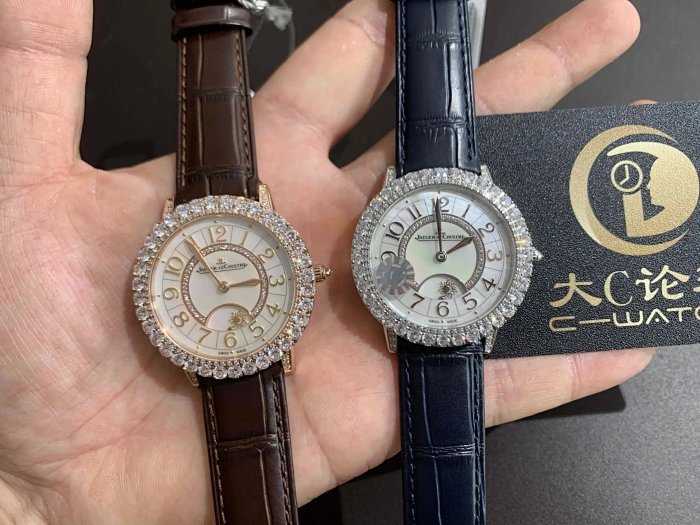 大c论表镶嵌大颗钻的zf积家约会日月星辰只为你设计