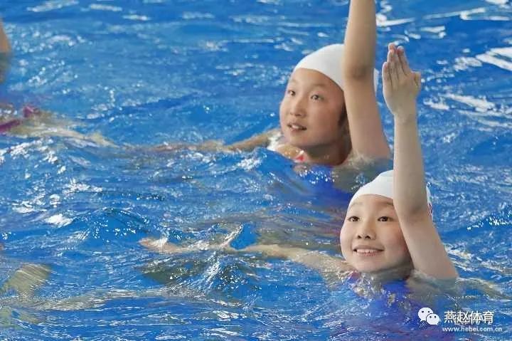 出水芙蓉待绽放河北花样游泳队全力备战全运会