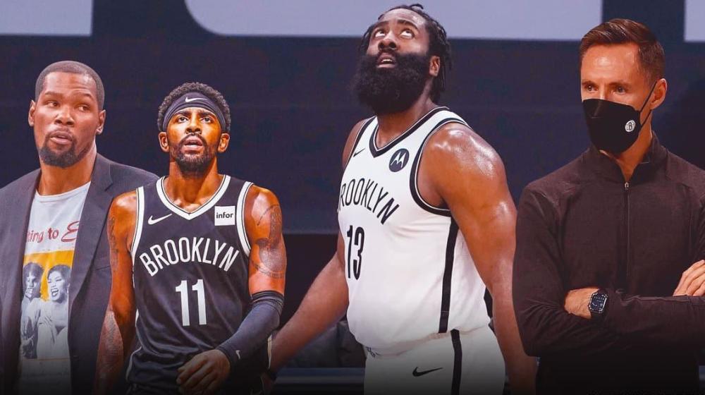 哈登获赛季个人第10个三双|合不合适？哈登单核打40+三双累死人，欧文杜兰特场边笑嘻嘻