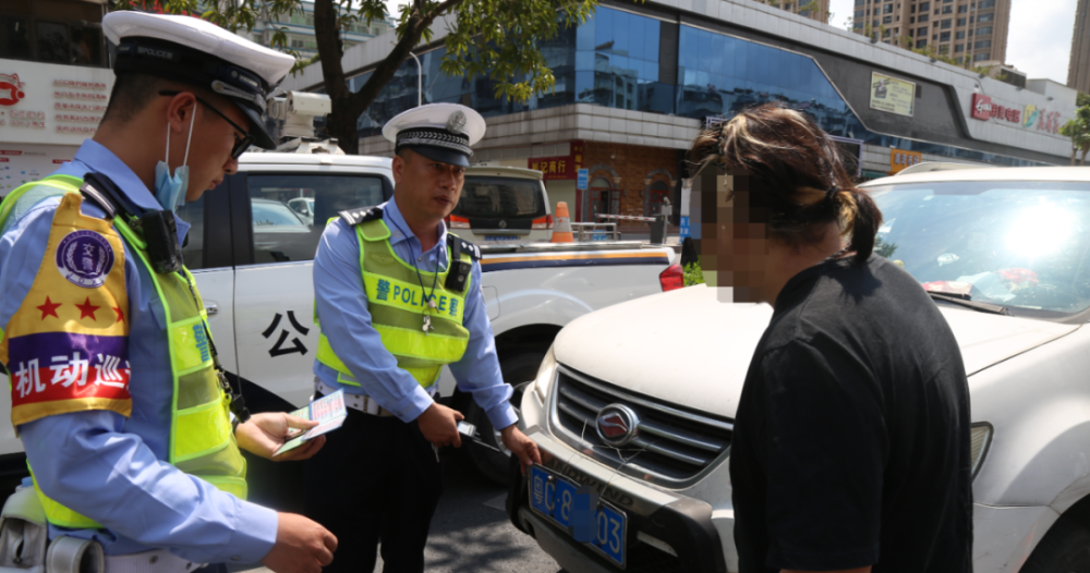 珠海市区的交警跑斗门查车这是真的一查一整天