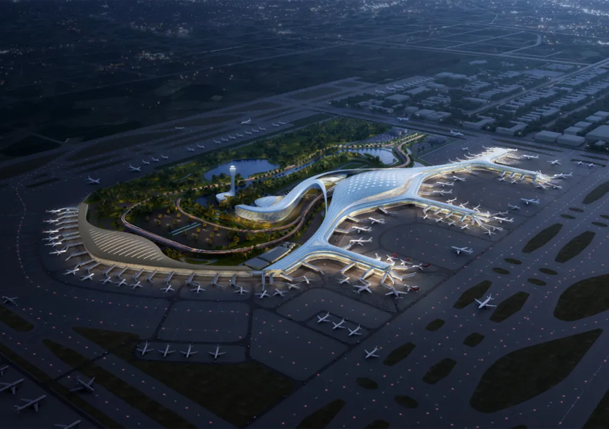 合肥新桥国际机场航站区扩建工程设计