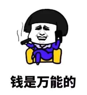 表情包我曾经认为钱是万能的
