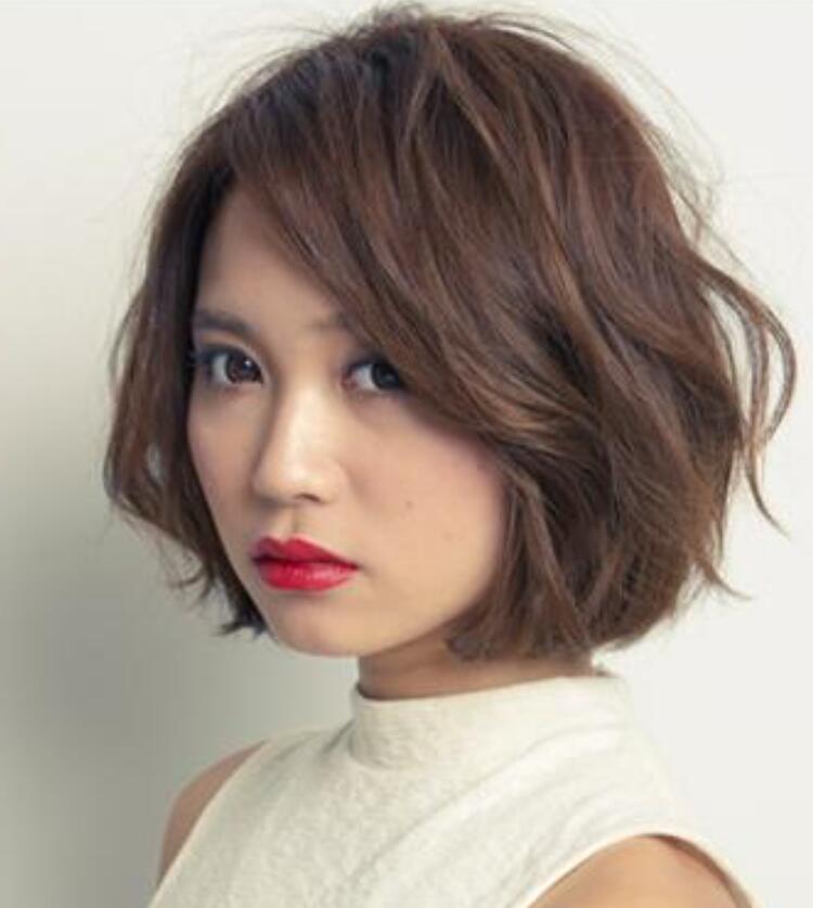 9款圆脸女生适合发型换上气质太好了