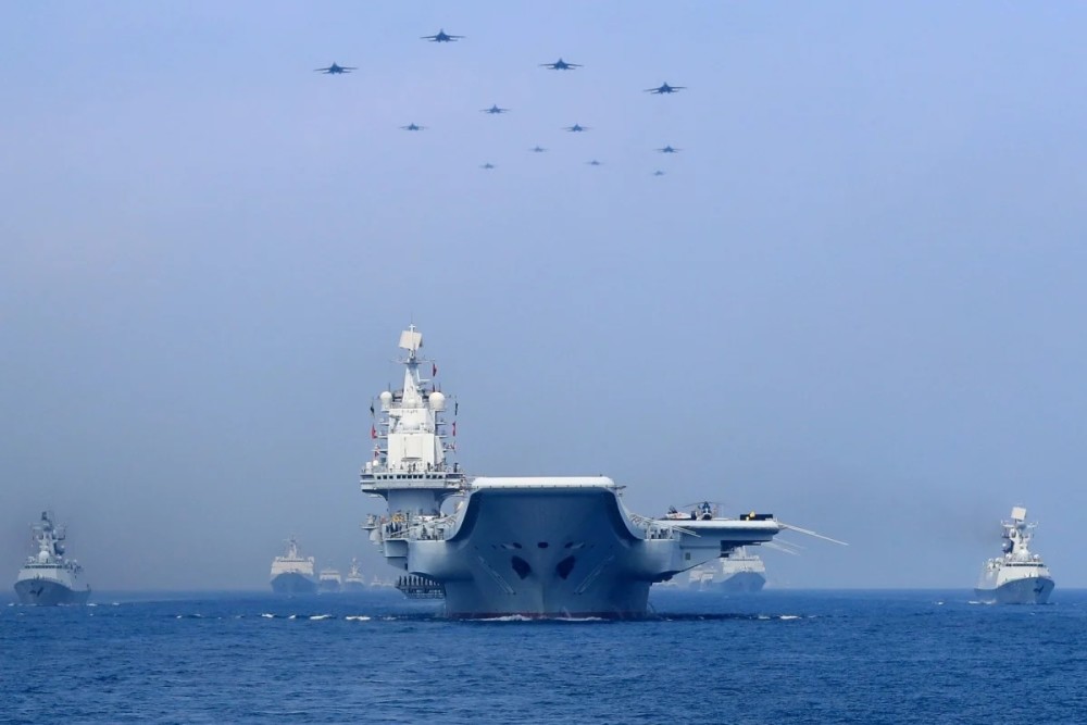 打得一拳开俄媒正是美日联手步步蚕食才逼得中国派出航母战斗群