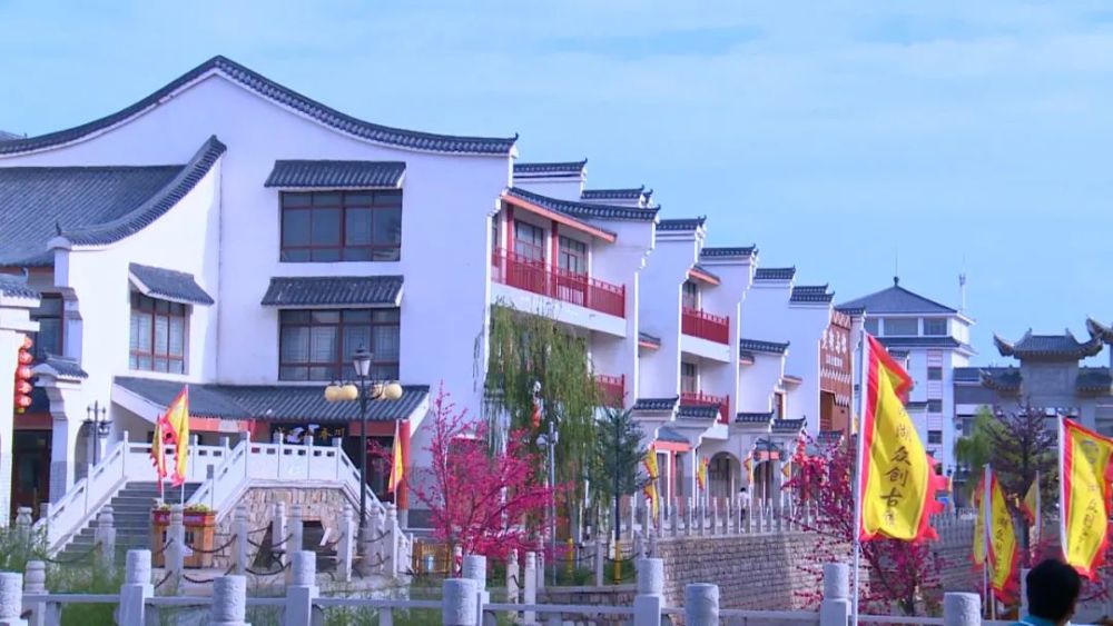 神奇宁夏川活力石嘴山之丨沙湖古镇体验江南古镇徽派文化