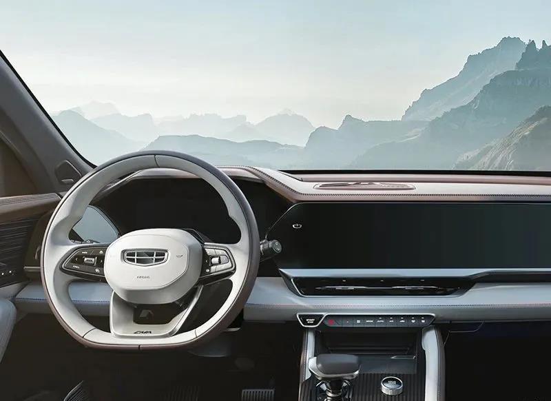 上海车展吉利星越l亮相