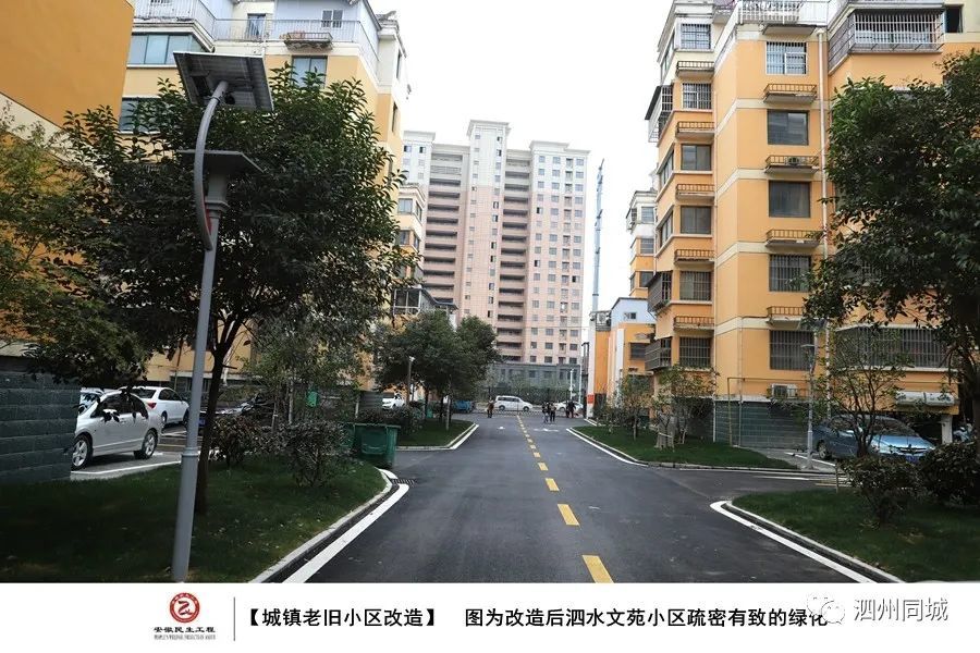 来瞧瞧泗县这位些老旧小区大变样喽