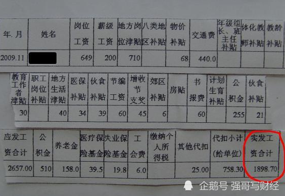 河南小学教师工资(河南小学教师工资标准表2020)