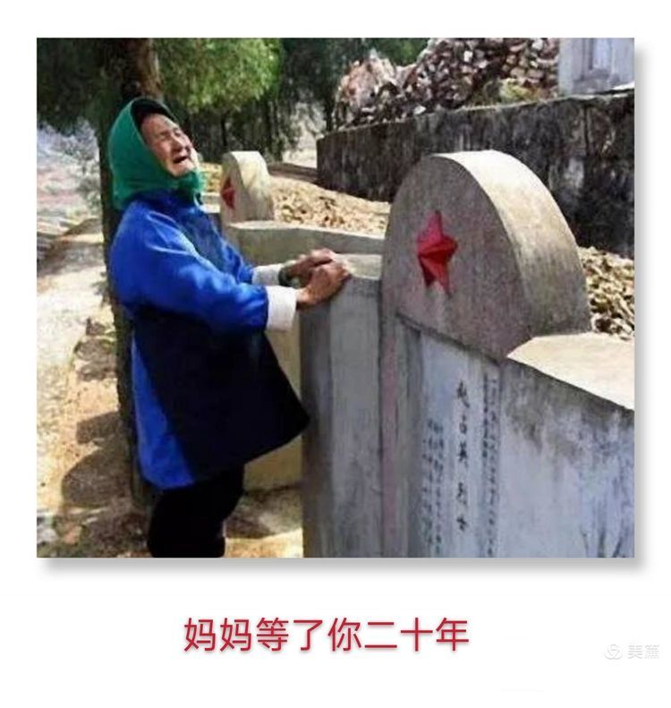 老母亲在他的儿子牺牲在老山前线20年后,才第一次见到了自己唯一的