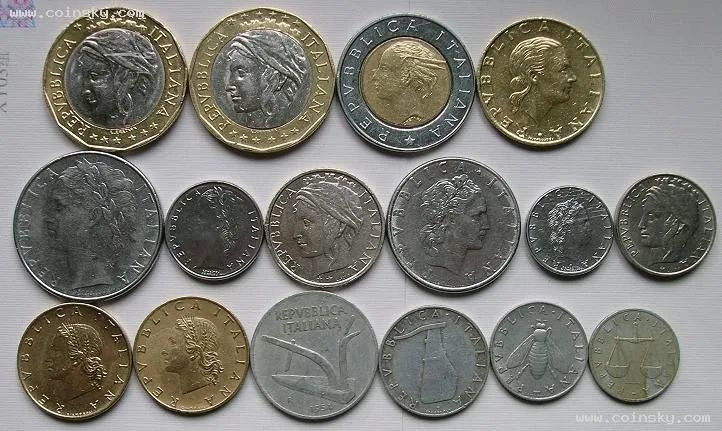 去年今日意大利那些你没见过的钱币