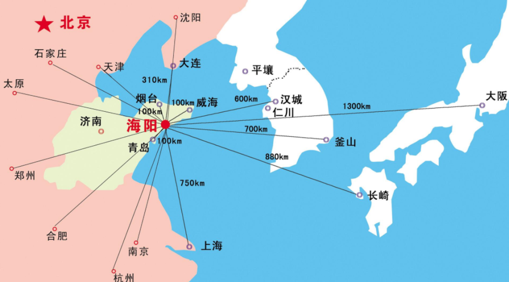 當然遼東半島跟山東半島還有一個大特點,那就是海洋資源豐富,漁業十分