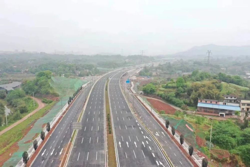 宽双向8车道泸州这条快速路正式通车城南到纳溪15分钟搞定